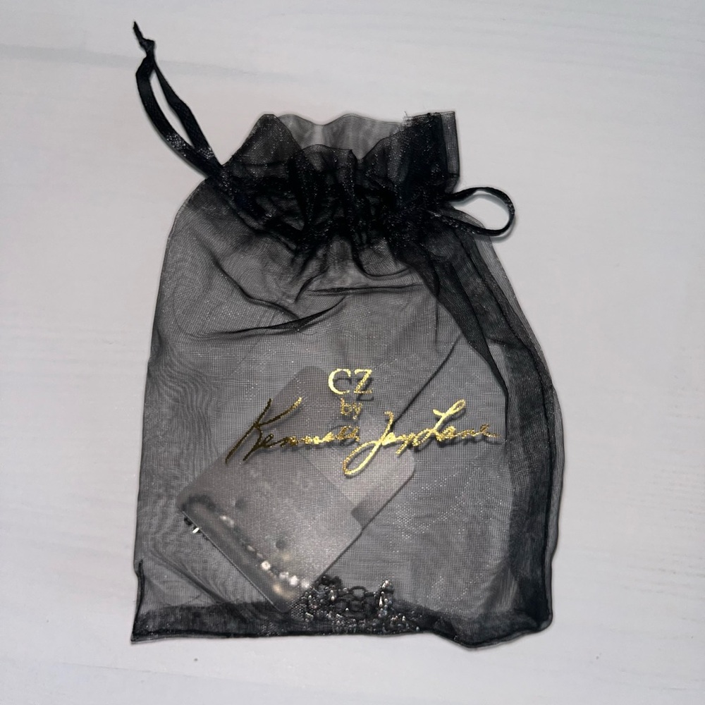 Cz By Kenneth Jay Lane Adjustable Sterling Silver… - image 3